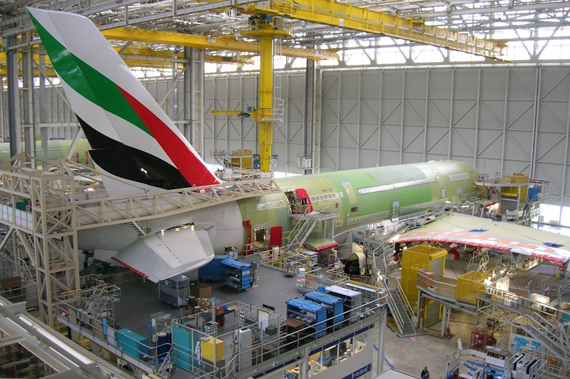 Flugzeugproduktion