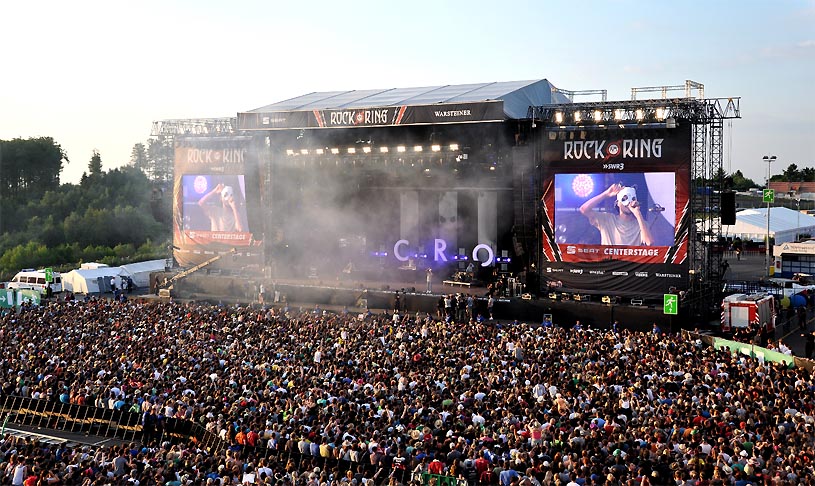 Center Stage beim Rock am Ring 2013
