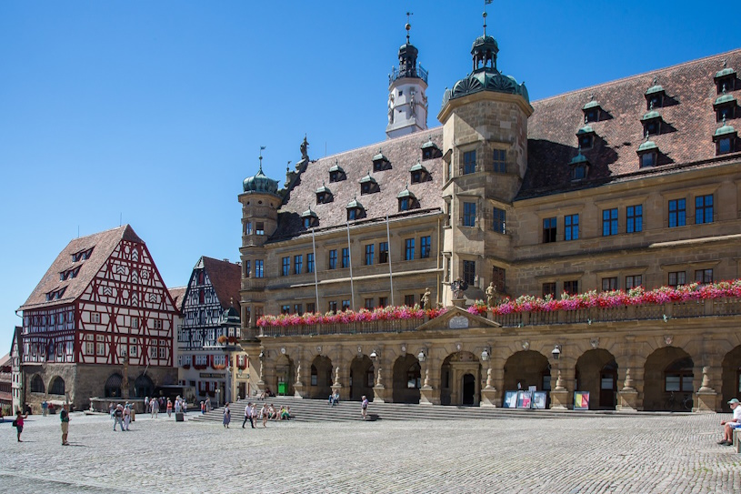 Rathaus in Rothenburg ob der Tauber