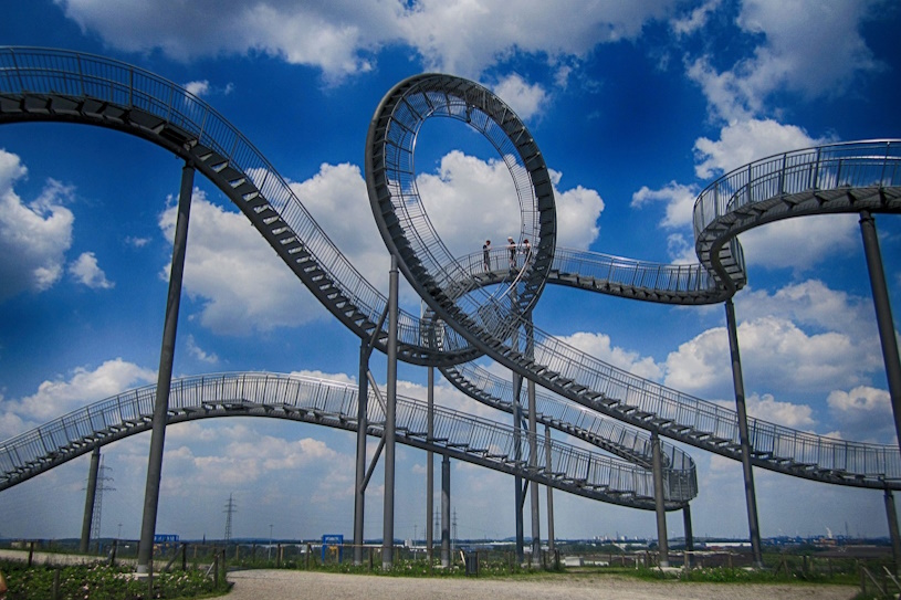 Tiger and Turtle in Duisburg