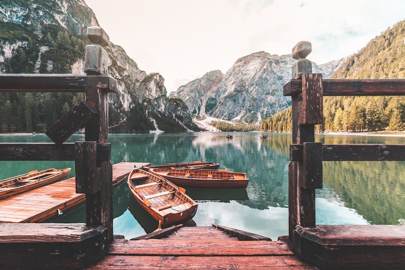 Boote auf dem See