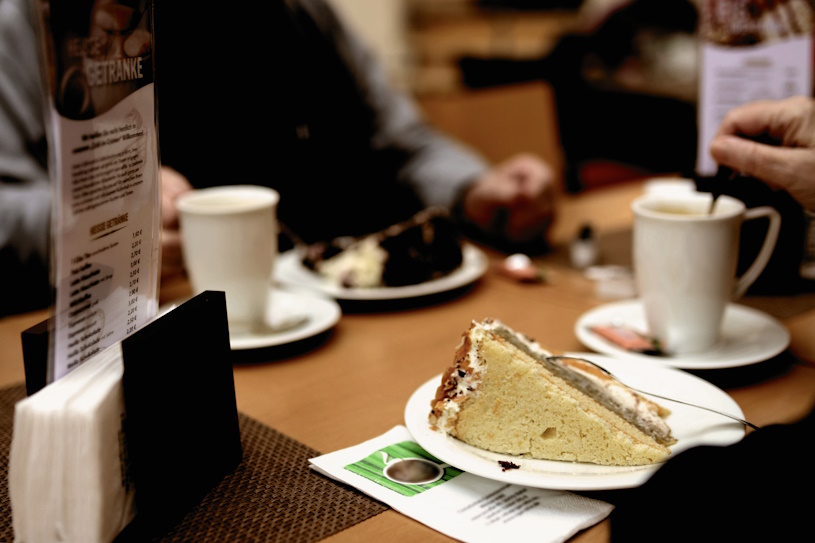 Senioren beim Kaffee Senioren beim Kaffee