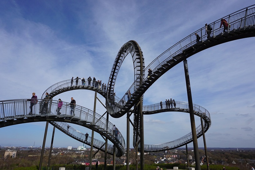 Tiger and Turtle  Magic Mountain in Duisburg-Angerhausen