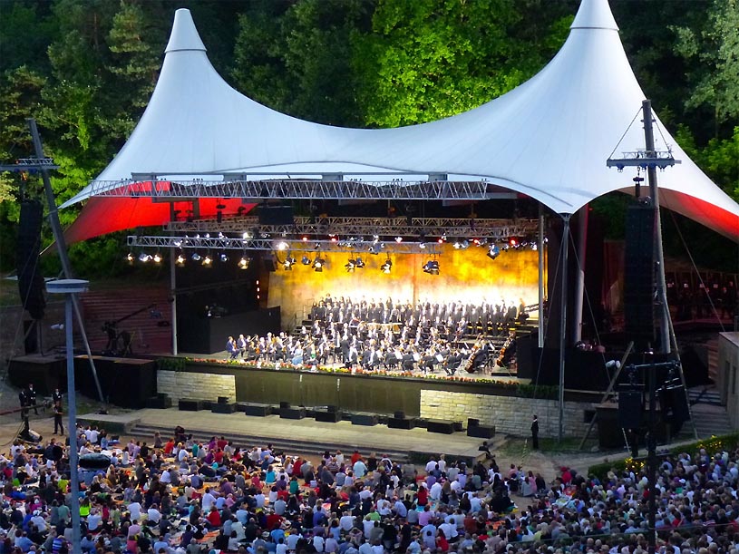 Konzert auf der Waldbhne
