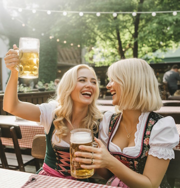 Im Biergarten